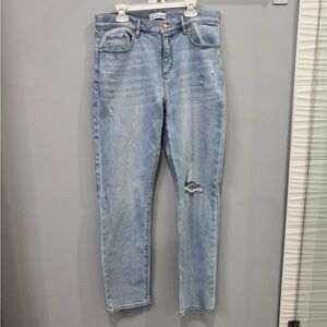 LOFT Light Blue Straight Leg Jeans